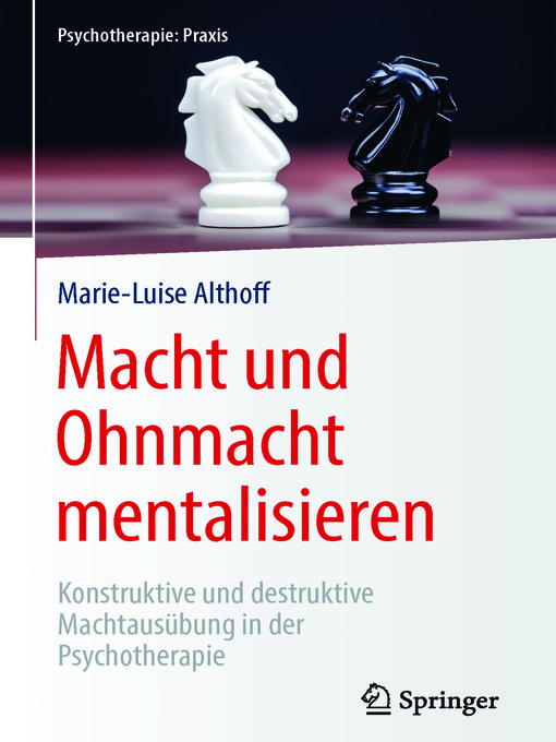 Title details for Macht und Ohnmacht mentalisieren by Marie-Luise Althoff - Available
